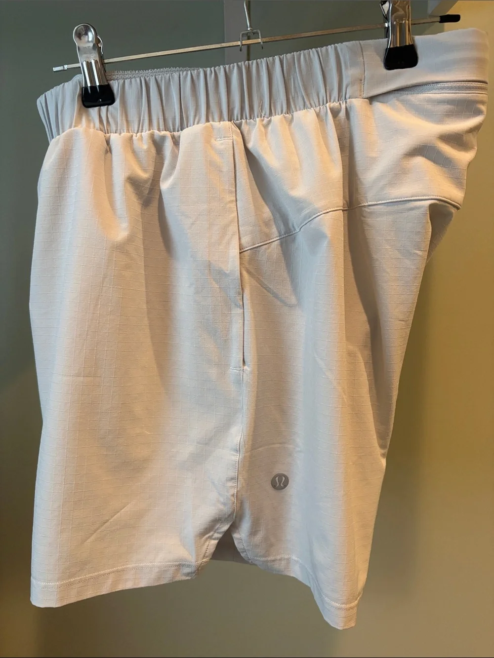 Lululemon Mile Marker Ripstop Linerless Short 6”, Small, Vapor color